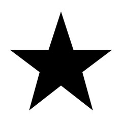 favorit icon illustration with glyph style used for web or UI purposes