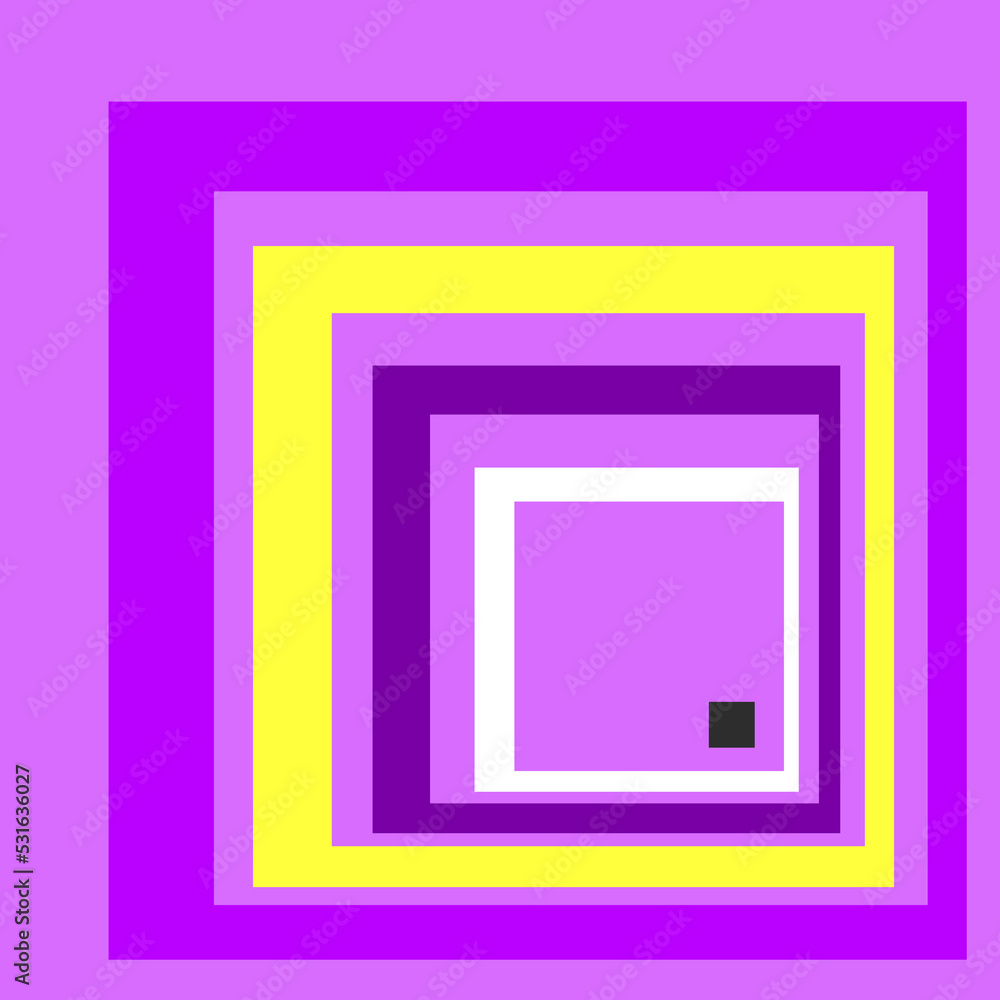 Poster abstract background with colorful square pattern