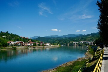 Fototapeta premium Visegrad Bosnia and Herzegovina 2022 June