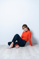 Fototapeta premium クールな女性ポートレート