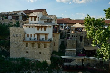 Fototapeta na wymiar Mostar Bosnia and Herzegovina 2022 June