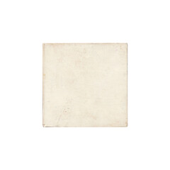white ceramic tile isolated