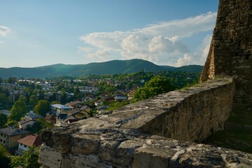 Fototapeta na wymiar Jajce Bosnia and Herzegovina 2022 June