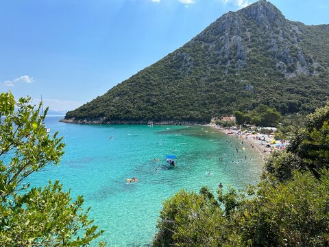 Beautiful Divna beach - Peljesac, Croatia