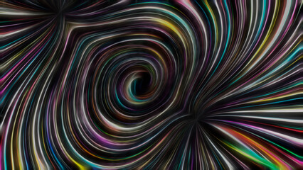 Fototapeta na wymiar Abstract textured neon fractal background