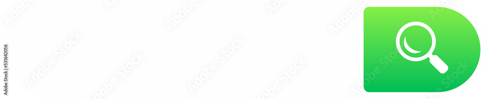 Poster Search bar with shadow on transparent background. Search engine box user interface.