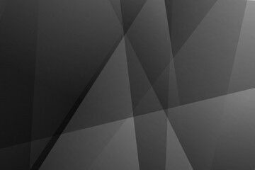 Fototapeta premium Abstract black and grey on light silver background modern design. Vector illustration EPS 10.