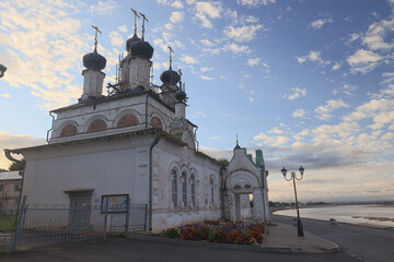 veliky ustyug church landscape russia north religion architecture