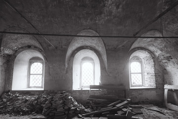 indoor architecture light shadow church black and white interior