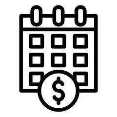 Payment Day Icon Style