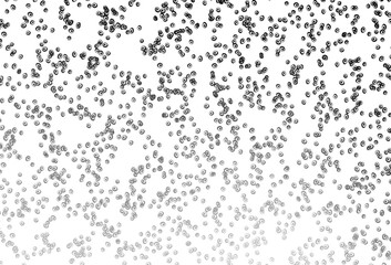 Light Silver, Gray vector backdrop with dots.