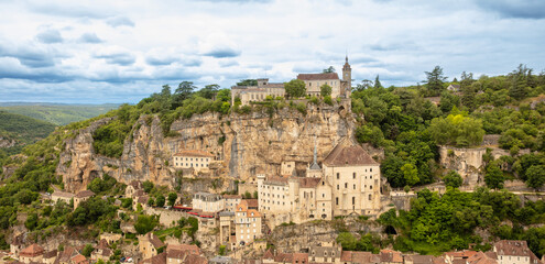 Fototapeta na wymiar View of Rocamadour, France
