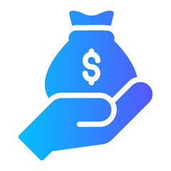 loan gradient icon