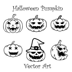 Halloween doodle, Line art Halloween Icons Big Set. Scary Sweets and Treats Icons Collection.