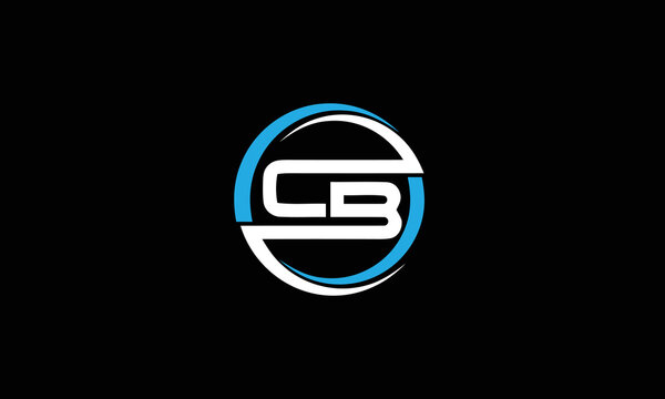  cb luxury logo design vector 