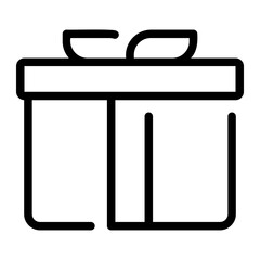 gift line icon