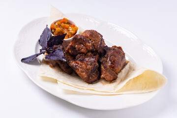 lamb chops with potatoes