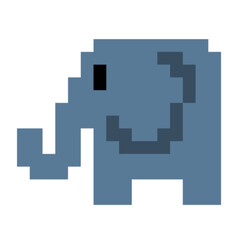 ぞう　ドット絵　アイコン