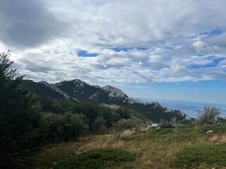 Velebit mountain in Croatia, landscape