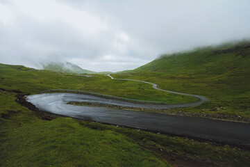 view from the mountain