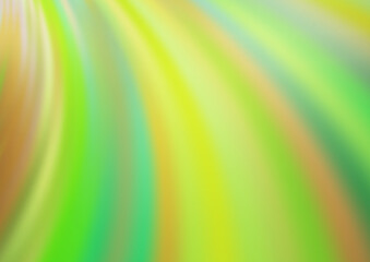 Light Green, Yellow vector template with lava shapes.