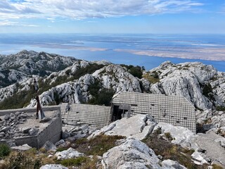 Panos - abandoned military base on one of Velebit mountain's peaks.