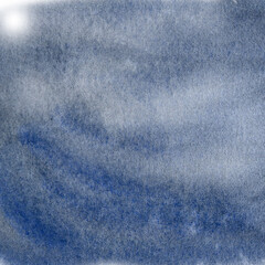 Dark purple blue background watercolor hand drawn.