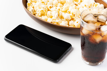 スマホで動画鑑賞のイメージ