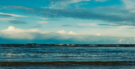 View of the sea coast