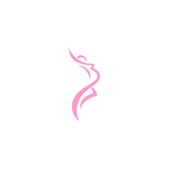 pregnant women fitness logo