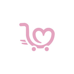 ecommerce, gift, vector, symbol, logo design