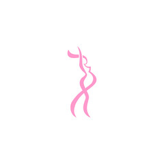 pregnant women fitness logo