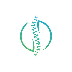 Spinal Cord, Doctor, Hospital, Health Logo Vector Design