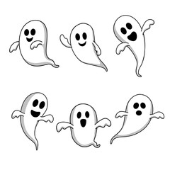 cartoon ghost pack