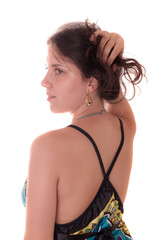 Obraz premium studio portrait of a girl