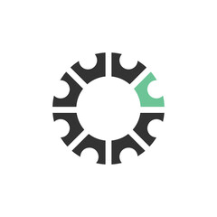 Machine, Service, Car Service Logo Symbol Vector Design