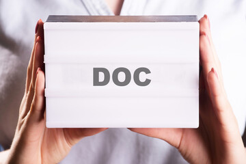 Doctor name sign and symbol
