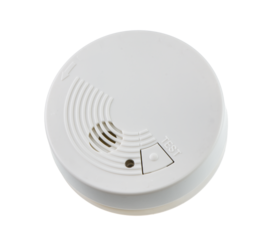 Isolated fire safety with a smoke detector