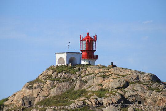 View at the Lindesnes lighthouse, South Norway