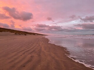 Sonnenuntergang in Zandvoort