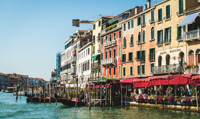 Venice Canal, boats and architecture