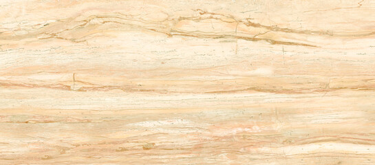 Plakat wood texture look marble with wences and scratches light ivory color design for floor tile and background 