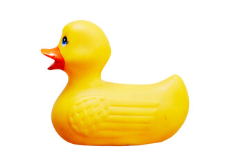 Plastic yellow duck