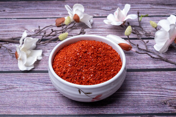 Korean spicy seasoning red pepper powder