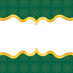 islamic frame, islamic gold frame