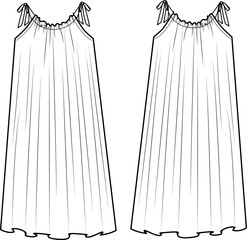 women halter dress, damen,Kragen mit Kordelzug,
drawstring collar