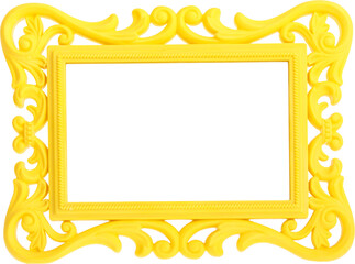 Yellow Picture Frame
