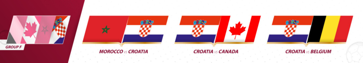 Croatia football team games in group F of International football tournament 2022.