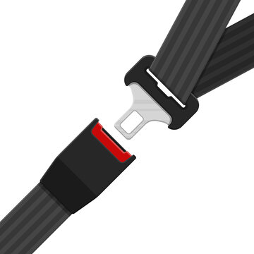 Open and closed safety belt