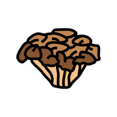 maitake mushroom color icon vector. maitake mushroom sign. isolated symbol illustration